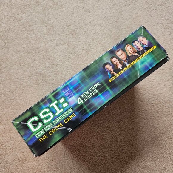CSI: Crime Scene Investigation - 4 New Crime Stories - Board Game 2004 - Picture 11 of 12